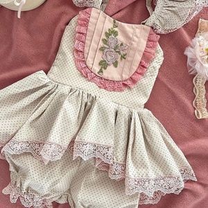 Summer romance romper